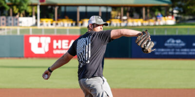 Student throws ceremonial pitch at Salt Lake Bees Game