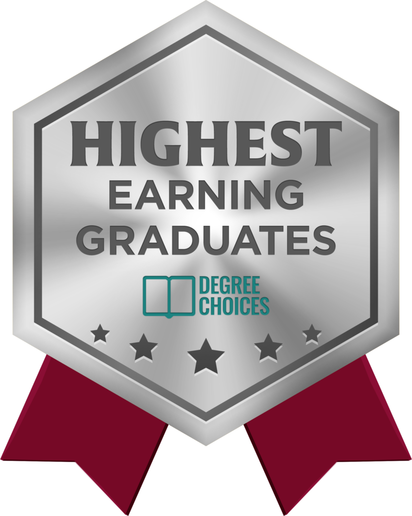 highest earning graduates badge