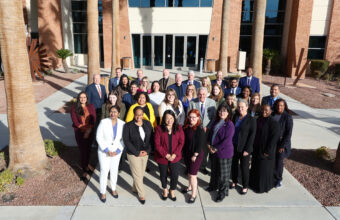 Roseman College of Medicine faculty group shot