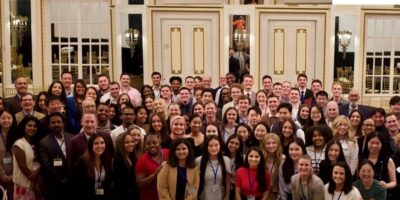 Participants at the Hinman Student Research Symposium