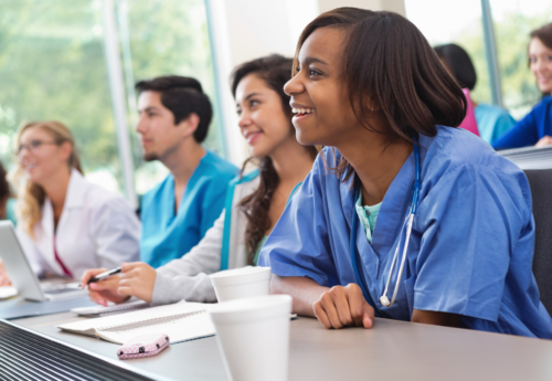 Medical Students in Classroom